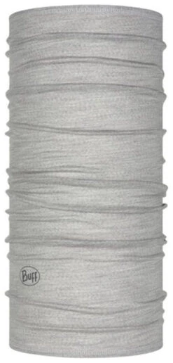 Buff Lightweight Merino Wool Neckwarmer Birch Multi Stripes