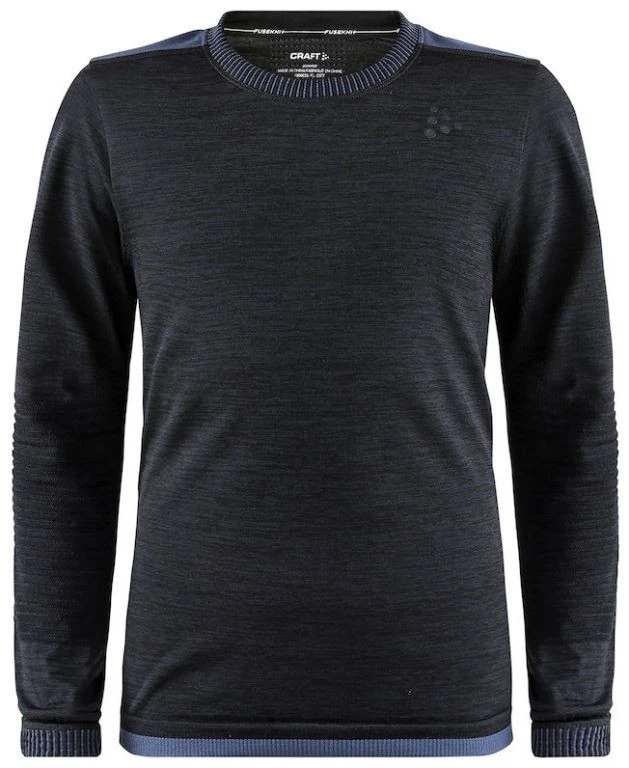 Craft Fuseknit Comfort Round Neck Long Sleeve Junior Craft Fuseknit Comfort Round Neck Long Sleeve Junior -Skimateriaal Promotie Winkel craft fuseknit comfort round neck long sleeve junior black b99000 122 black b99000 0