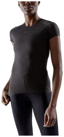 Craft Pro Dry Nanoweight Short Sleeve Women -Skimateriaal Promotie Winkel craft pro dry nanoweight short sleeve women black xs black 1