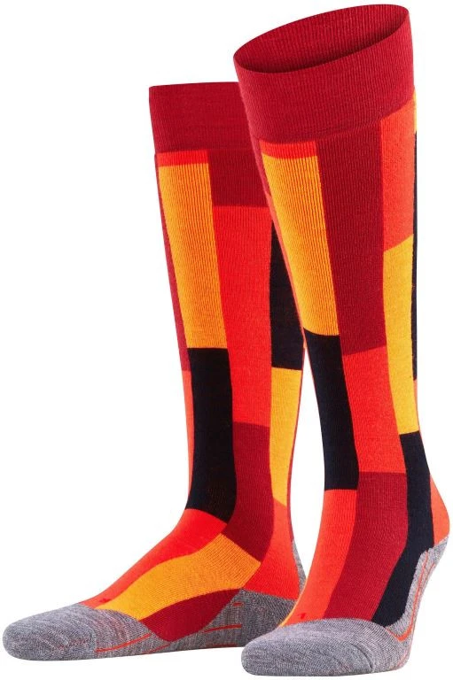 Falke SK4 Brick Falke SK4 Brick -Skimateriaal Promotie Winkel falke sk4 brick ruby 8830 35 36 ruby 8830 0