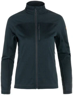 Fjallraven Abisko Lite Fleece Jacket Women's -Skimateriaal Promotie Winkel fjallraven abisko lite fleece jacket women s dark navy 2