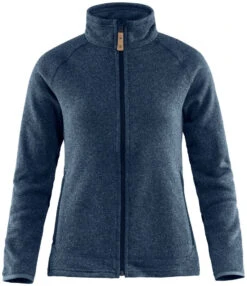 Fjallraven Ovik Fleece Zip Sweater Women's -Skimateriaal Promotie Winkel fjallraven ovik fleece zip sweater women s navy xxs navy 0