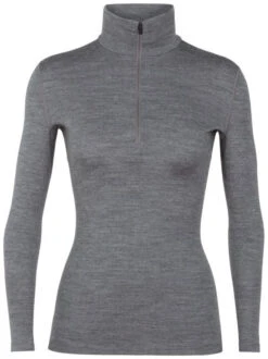 Icebreaker 260 Tech Long Sleeve Half Zip Women's 1 Icebreaker 260 Tech Long Sleeve Half Zip Women's -Skimateriaal Promotie Winkel icebreaker 260 tech long sleeve half zip women gritstone heather 013 xs gritstone heather 013 0