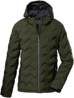 Killtec KOW 119 Quilted Jacket Mens 2 Killtec KOW 119 Quilted Jacket Mens -Skimateriaal Promotie Winkel killtec kow 119 quilted jacket mens dark olive 2 1