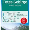 Kompass Wandelkaart 19 Totes Gebirge, Almtal, Stodertal