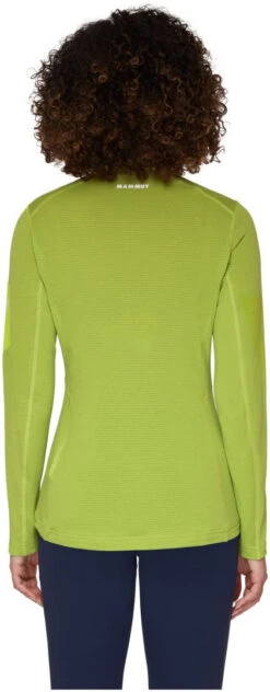 Mammut Aenergy Light Midlayer Half Zip Pull Women's -Skimateriaal Promotie Winkel mammut aenergy light midlayer half zip pull women highlime granit 3