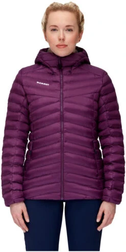 Mammut Albula Insulated Hooded Jacket Women's -Skimateriaal Promotie Winkel mammut albula insulated hooded jacket women grape 4 1