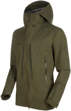 Mammut Masao Hardshell Hooded Jacket Men -Skimateriaal Promotie Winkel mammut masao hs hooded jacket iguana 4