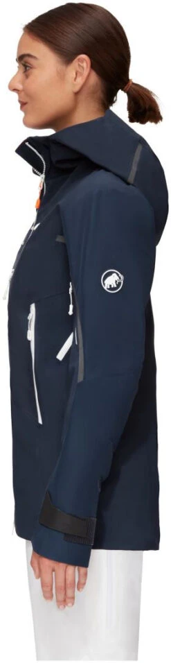 Mammut Nordwand Pro Hardshell Hooded Jacket Women's 4 Mammut Nordwand Pro Hardshell Hooded Jacket Women's -Skimateriaal Promotie Winkel mammut nordwand pro hardshell hooded jacket women night 4