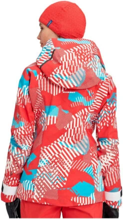 Mammut Nordwand Visiflage HS Hooded Jacket Women -Skimateriaal Promotie Winkel mammut nordwand visiflage hs hooded jacket women azalea xs azalea 2