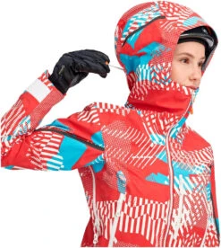 Mammut Nordwand Visiflage HS Hooded Jacket Women -Skimateriaal Promotie Winkel mammut nordwand visiflage hs hooded jacket women azalea xs azalea 4