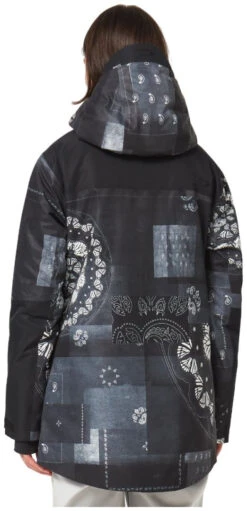 Oakley TC Aurora RC Insulated Jacket Women's -Skimateriaal Promotie Winkel oakley tc aurora rc insulated jacket black bandana print black xs black bandana print black 3