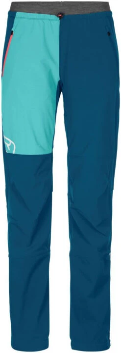 Ortovox Berrino Pants Women's -Skimateriaal Promotie Winkel ortovox berrino pants women petrol blue 3