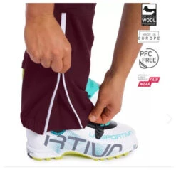 Ortovox Berrino Pants Women's -Skimateriaal Promotie Winkel ortovox berrino pants women wine 0