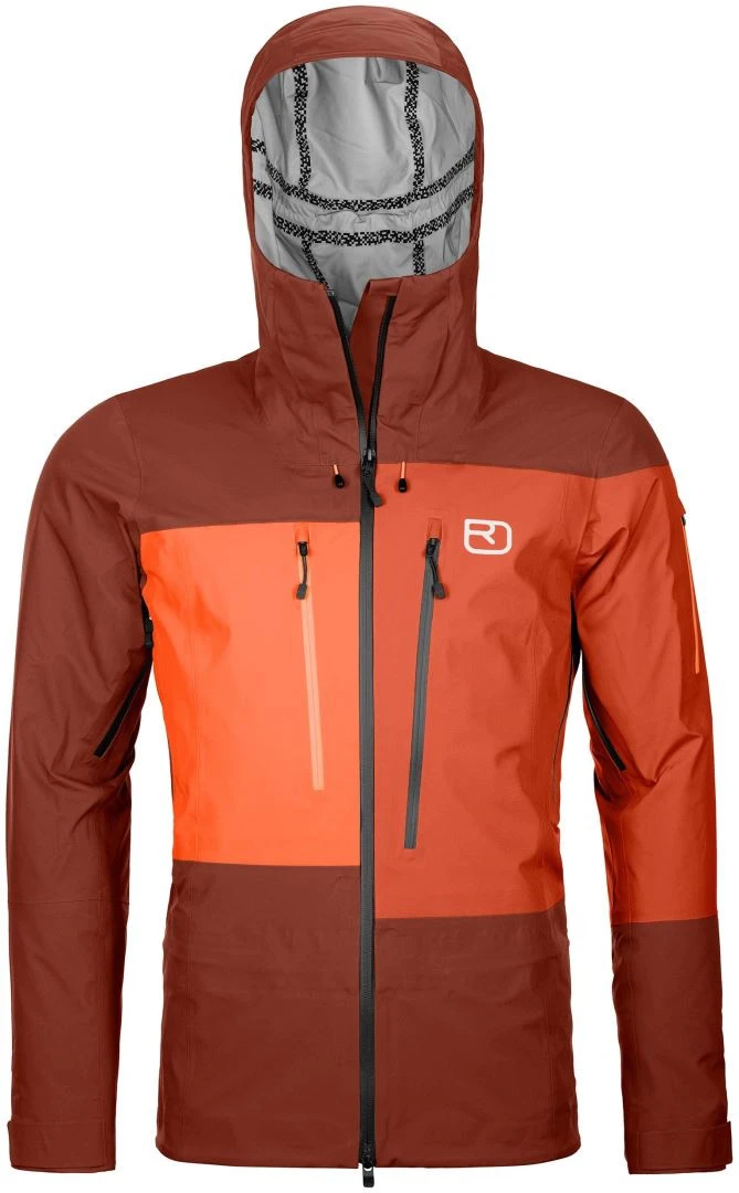 Ortovox Deep Shell Jacket Men Ortovox Deep Shell Jacket Men -Skimateriaal Promotie Winkel ortovox deep shell jacket men clay orange m clay orange 0