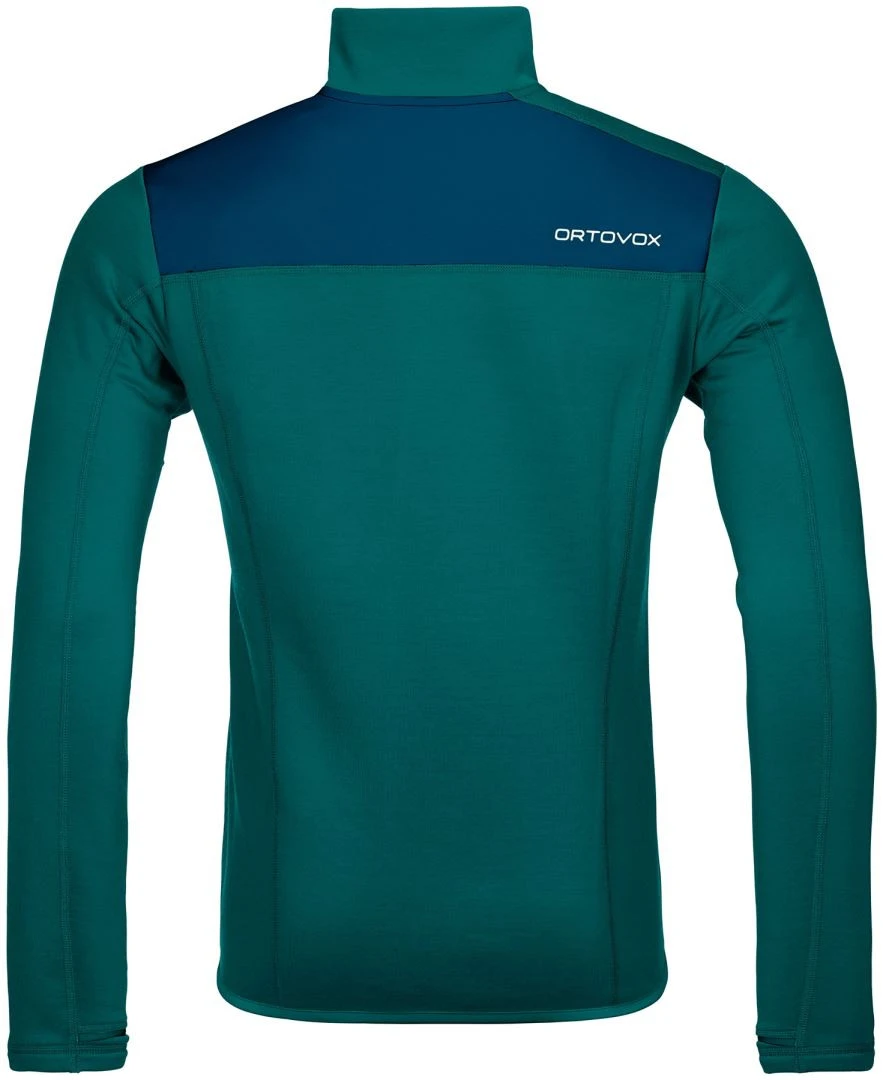 Ortovox Fleece Jacket Men Ortovox Fleece Jacket Men -Skimateriaal Promotie Winkel ortovox fleece jacket men pacific green 1