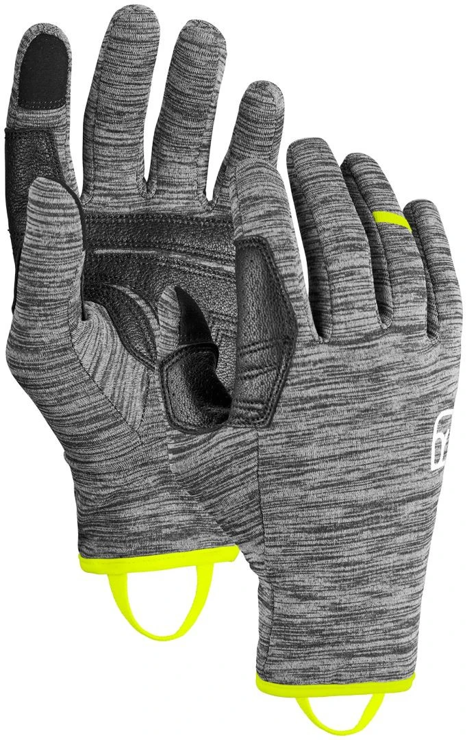 Ortovox Fleece Light Glove Men Ortovox Fleece Light Glove Men -Skimateriaal Promotie Winkel ortovox fleece light glove men black steel blend l black steel blend 0 4