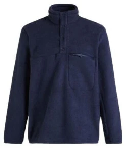 Peak Performance Fleece Snap T-Neck Men