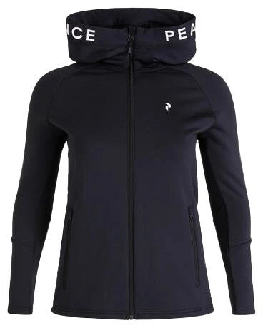 Peak Performance Rider Zip Hood Women's Peak Performance Rider Zip Hood Women's -Skimateriaal Promotie Winkel peak performance rider zip hood women black 0
