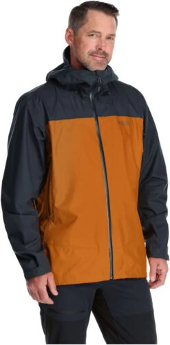 RAB Arc Eco Jacket -Skimateriaal Promotie Winkel rab arc eco jacket beluga marmalade l beluga marmalade 1