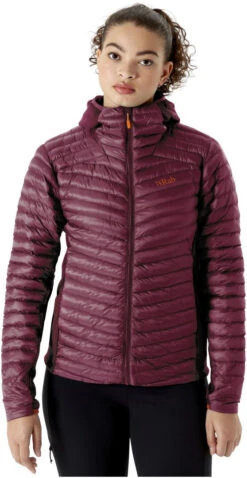 RAB Cirrus Flex 2.0 Hoody Women's -Skimateriaal Promotie Winkel rab cirrus flex 2 0 hoody women s deep heather 8 s m deep heather 1 1