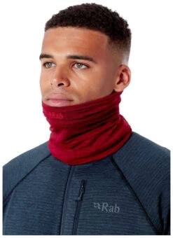 RAB Filament Neck Tube -Skimateriaal Promotie Winkel rab filament neck tube oxblood red one size oxblood red 1 1