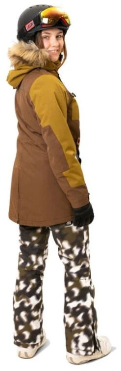 Rehall Jenny-R Snowpant Women -Skimateriaal Promotie Winkel rehall jenny r snowpant women white camo l white camo 3