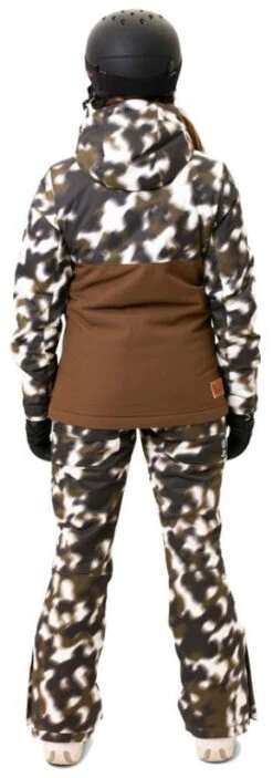 Rehall Jenny-R Snowpant Women -Skimateriaal Promotie Winkel rehall jenny r snowpant women white camo l white camo 4