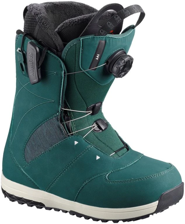 Salomon Ivy Boa SJ 18/19 Salomon Ivy Boa SJ 18/19 -Skimateriaal Promotie Winkel salomon ivy boa sj 18 19 deep teal 22 35 eur deep teal 0