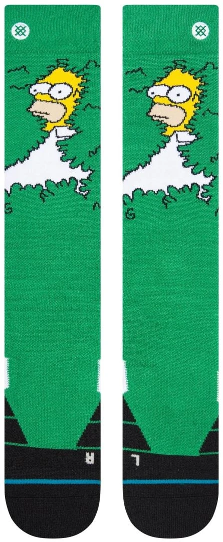 Stance Homer Snow Stance Homer Snow -Skimateriaal Promotie Winkel stance homer snow green 1 1