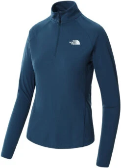 The North Face Flex II 1/4 Zip Women's -Skimateriaal Promotie Winkel the north face flex ii 1 4 zip women s monterey blue 2 1