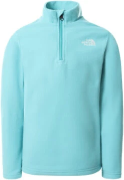 The North Face Glacier 1/4 Zip Youth 2 The North Face Glacier 1/4 Zip Youth -Skimateriaal Promotie Winkel the north face glacier 1 4 zip youth transantartic blue 2