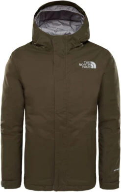 The North Face Snowquest Jacket Youth -Skimateriaal Promotie Winkel the north face snowquest jacket youth new taupe green 2